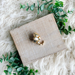 Drew Hoop Earrings - Gold