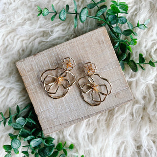 Dalilah Earrings - Gold
