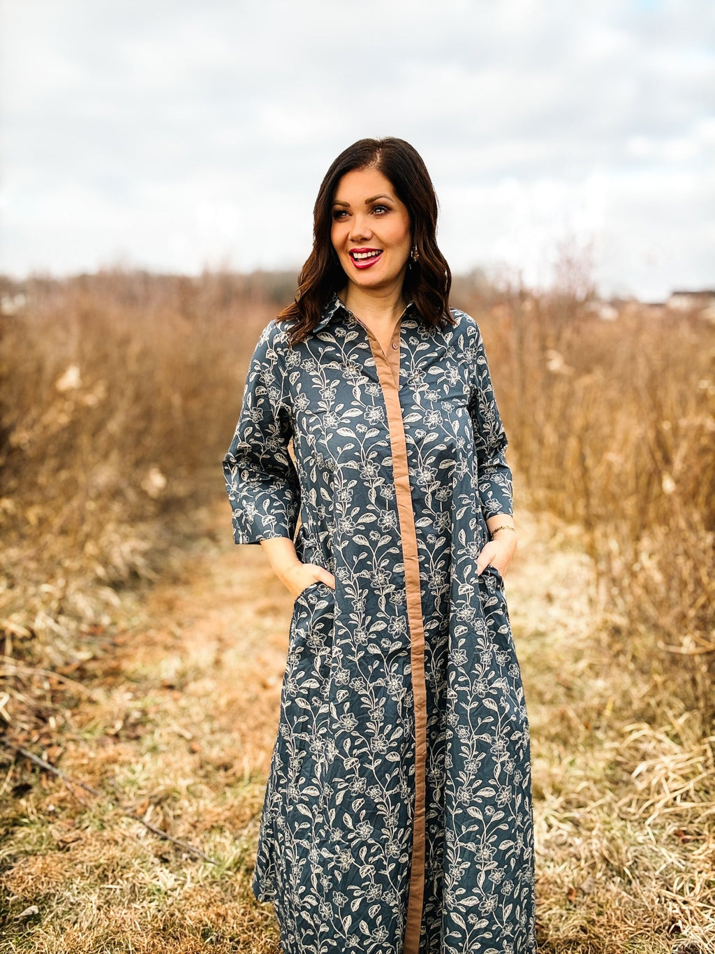 Caroline Maxi Dress M