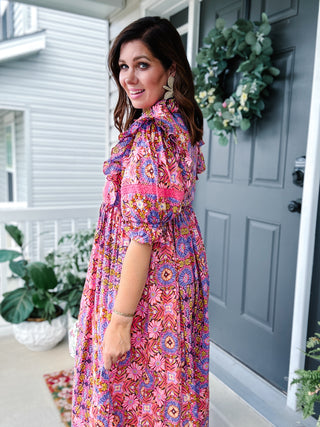 Karlie Kaleidoscope Maxi Dress