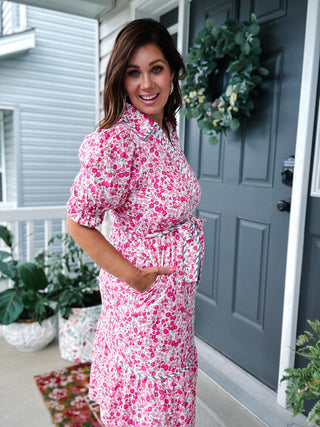 THML Naya Midi Dress