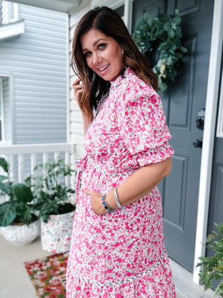 THML Naya Midi Dress