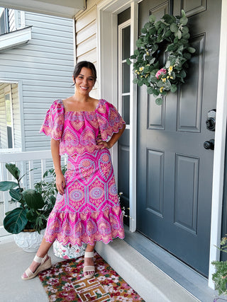 Nicolette Eyelet Skirt