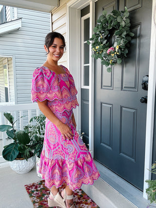 Nicolette Eyelet Skirt
