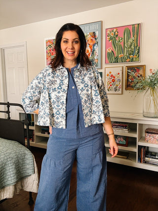 Ivy Jane Toile Swing Jacket