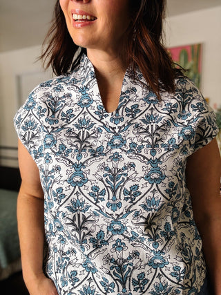 Ivy Jane Toile Popover Top