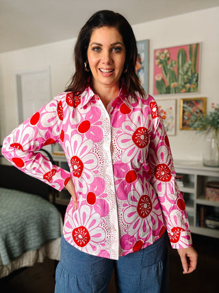 Ivy Jane Puffy Daisy Top