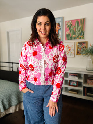 Ivy Jane Puffy Daisy Top