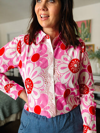 Ivy Jane Puffy Daisy Top