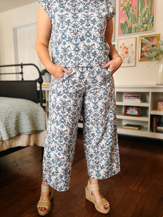 Ivy Jane Toile Barrel Pant