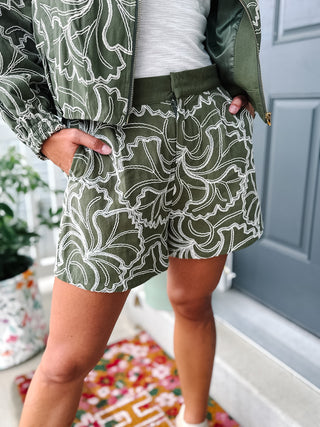 Calissa Jacket and Shorts Set