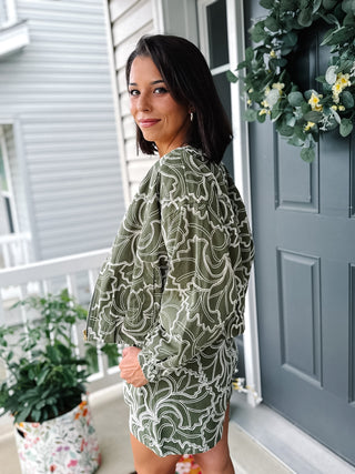 Calissa Jacket and Shorts Set