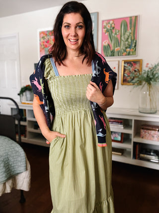 THML Cecily Midi Dress