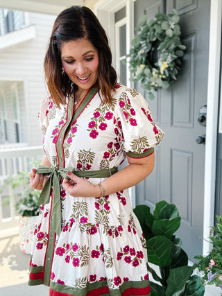 Veronica Mini Dress Cream