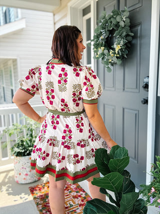 Veronica Mini Dress Cream