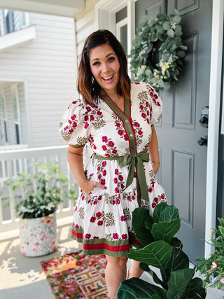 Veronica Mini Dress Cream