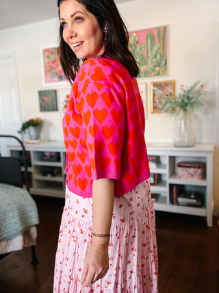 Ivy Jane Heart Felt Sweater Cardigan