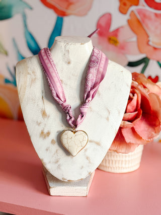 Della Scarf Necklace