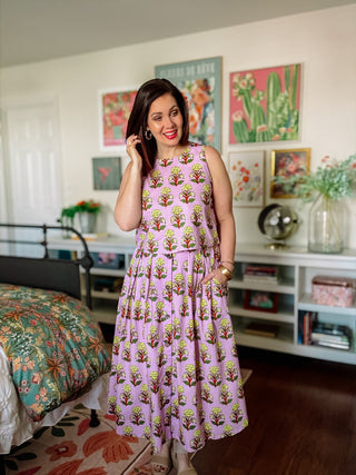 Hattie Top and Skirt Set