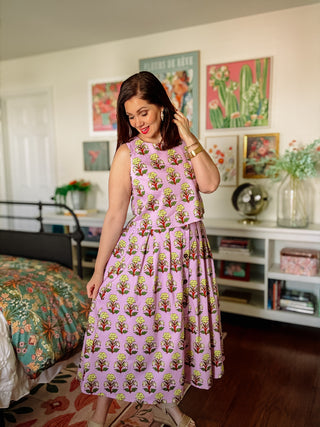 Hattie Top and Skirt Set