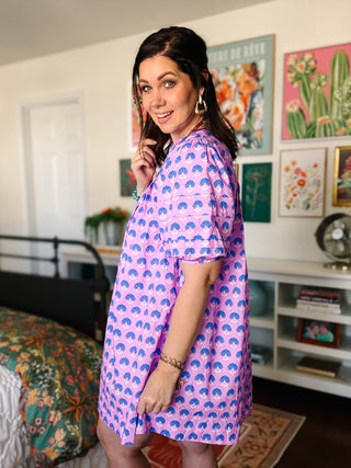 Marlowe Bloom Mini Dress