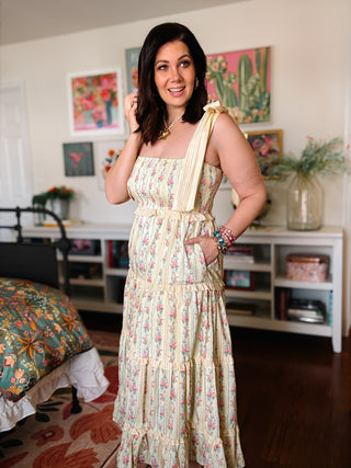 Lilibeth Floral Midi Dress