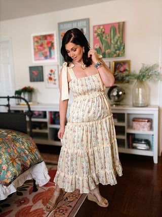 Lilibeth Floral Midi Dress