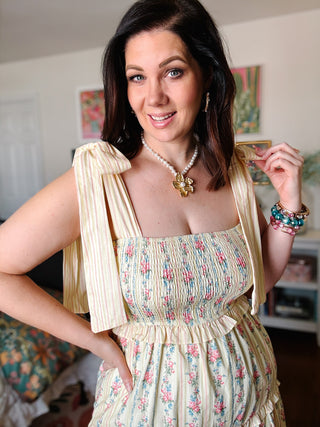Lilibeth Floral Midi Dress
