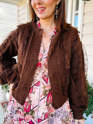 Dottie Lace Knit Cardigan