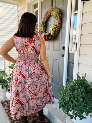 Tilly Zip Up Midi Dress