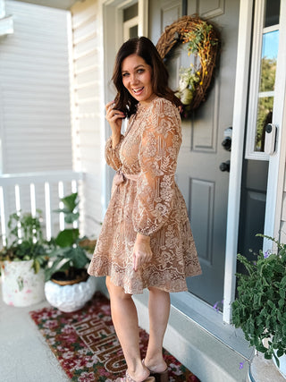 Layla Lace Mini Dress