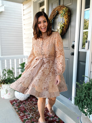 Layla Lace Mini Dress