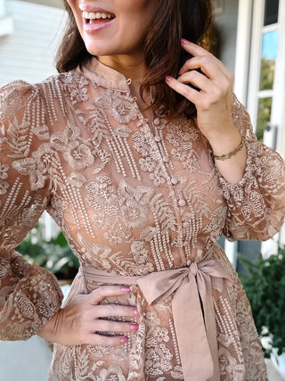Layla Lace Mini Dress