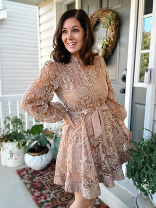 Layla Lace Mini Dress