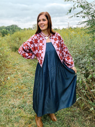 Uncle Frank Quilted Star Jacket by Ivy Jane