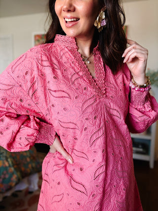 Sorelle Lace Shift Dress