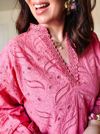 Sorelle Lace Shift Dress