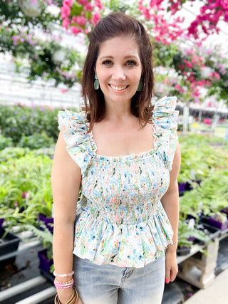 Mila Peplum Top
