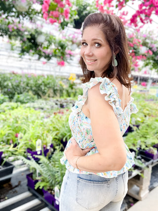 Mila Peplum Top
