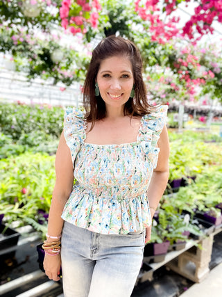 Mila Peplum Top
