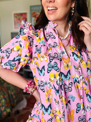 Buddy Love Feelin' Butterflies Kristi Mini Dress