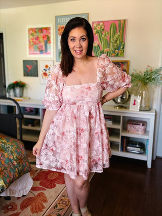 Pearla Lace Mini Dress