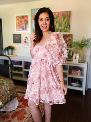 Pearla Lace Mini Dress
