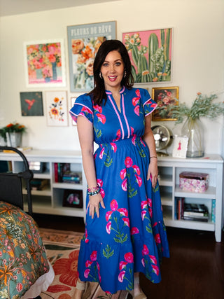 Phoebe Floral Midi Dress