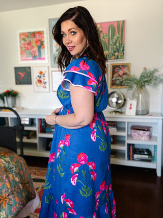 Phoebe Floral Midi Dress