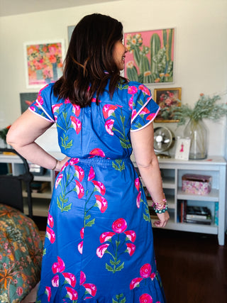 Phoebe Floral Midi Dress