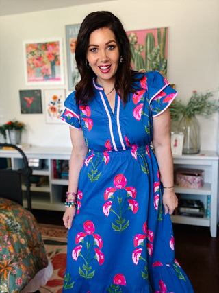 Phoebe Floral Midi Dress