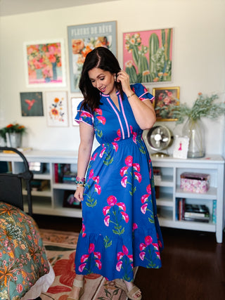 Phoebe Floral Midi Dress