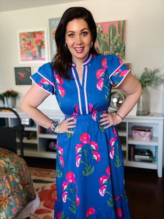 Phoebe Floral Midi Dress