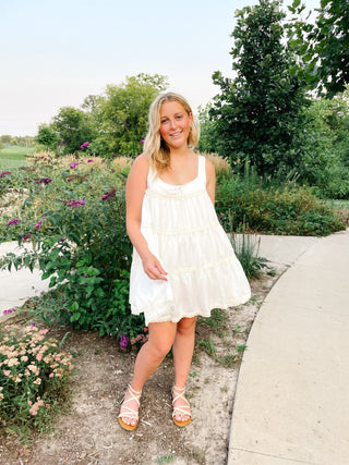 chandra mini dress Chandra Short Dress in Watercolor Flourish 6